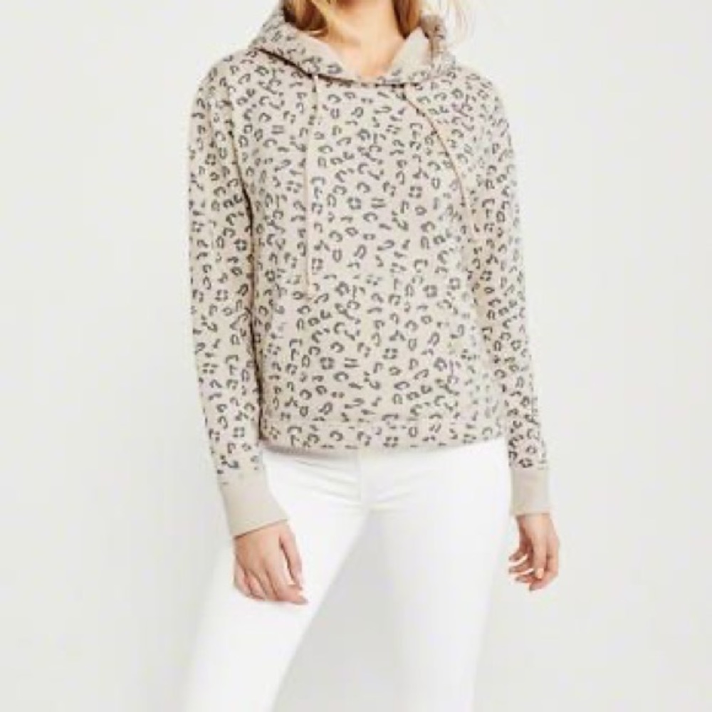 Abercrombie Animal Print Sweatshirt